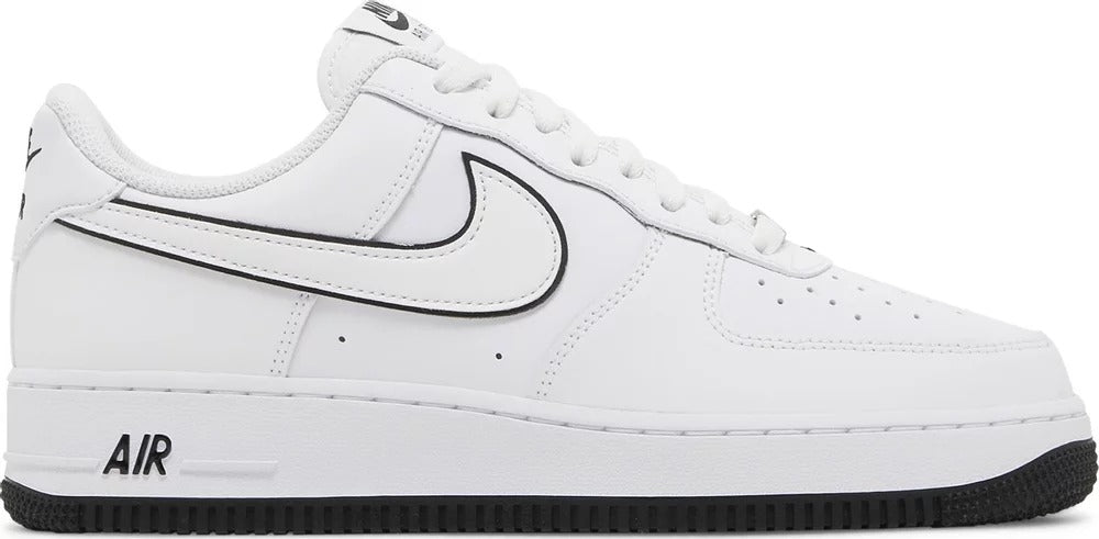 Nike Air Force 1 '07 'White Black Outline'