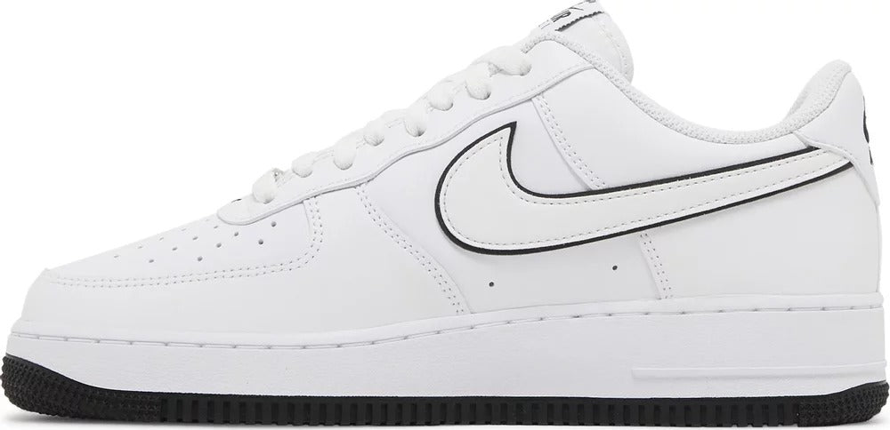 Nike Air Force 1 '07 'White Black Outline'