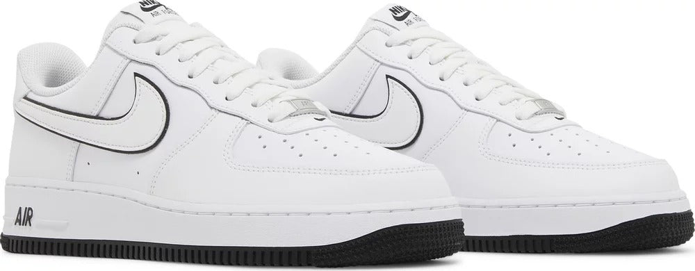 Nike Air Force 1 '07 'White Black Outline'
