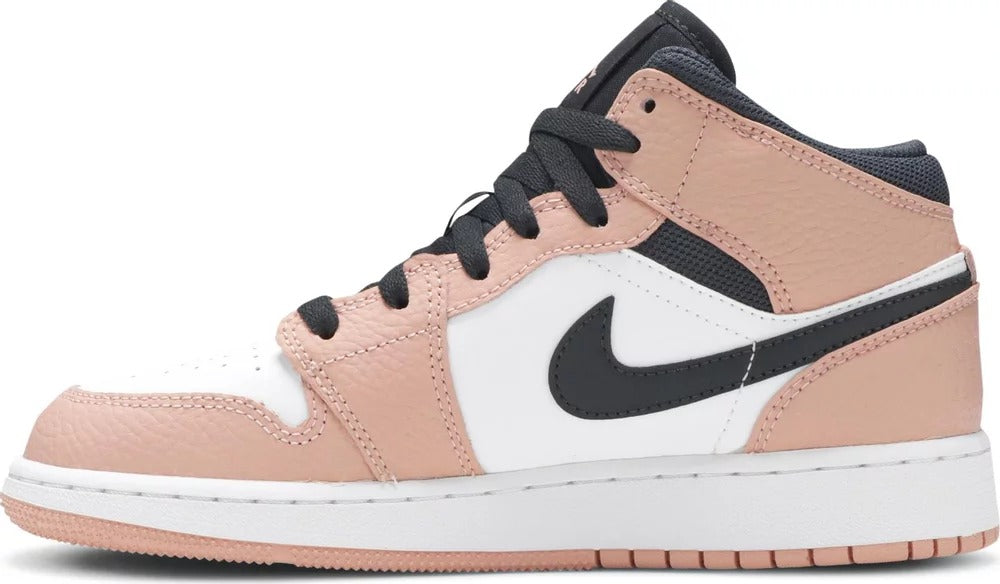 Air Jordan 1 Mid 'Pink Quartz' GS