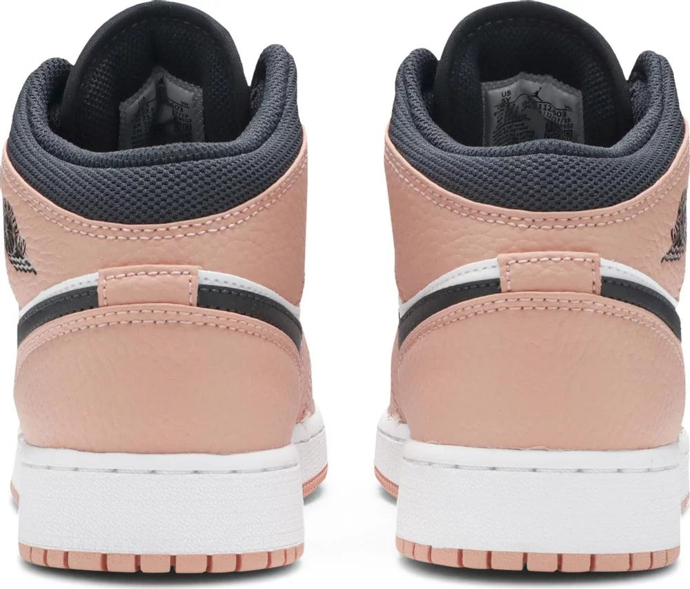 Air Jordan 1 Mid 'Pink Quartz' GS