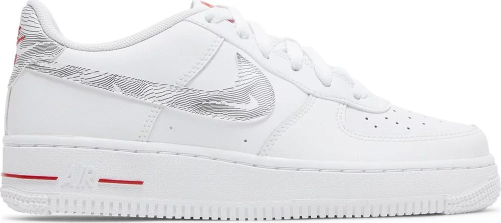 Nike Air Force 1 'White University Red'