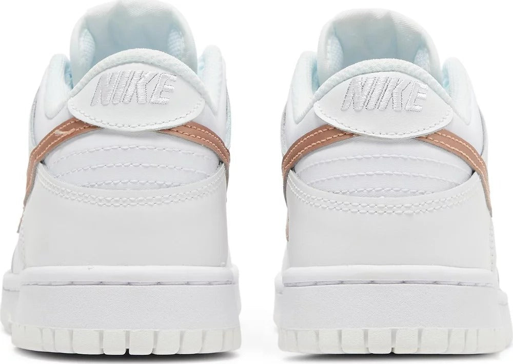 Nike Dunk Low 'White Metallic Red Bronze' GS