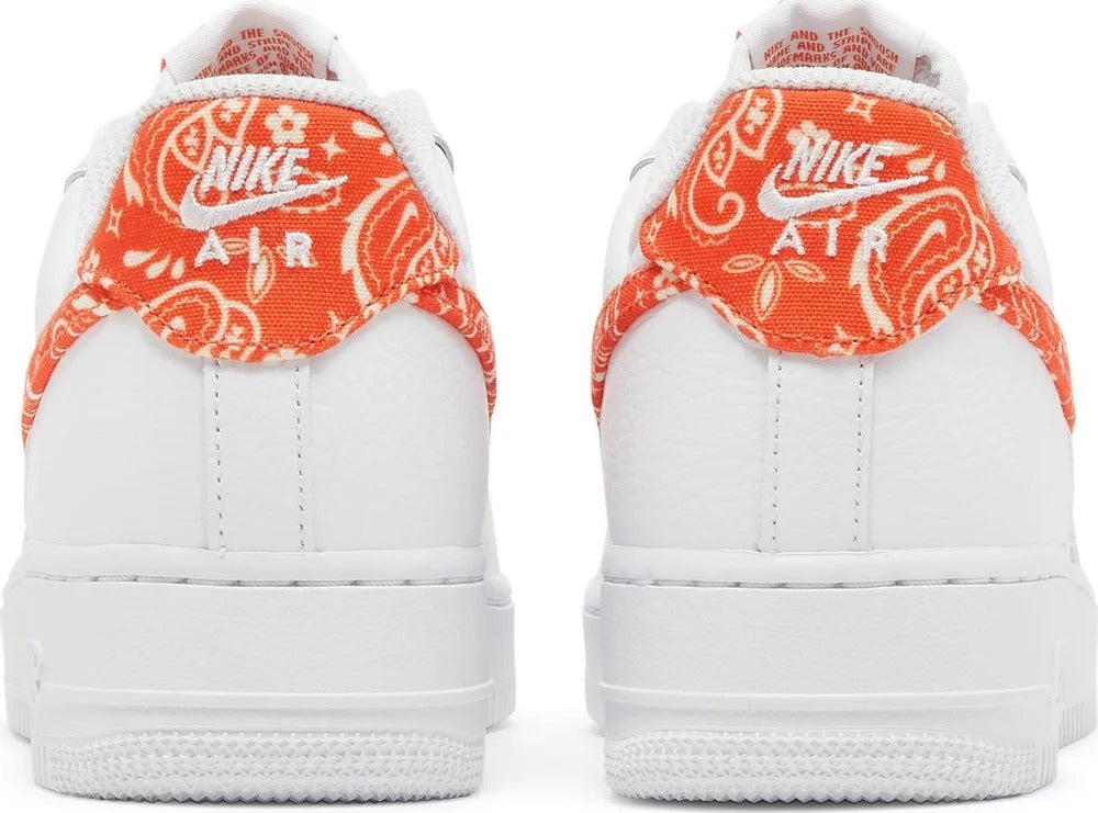 Nike Air Force 1 '07 'Rush Orange Paisley'