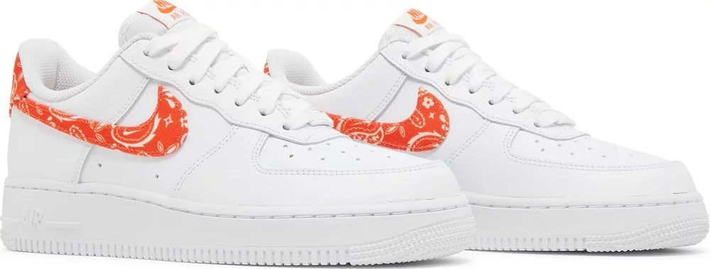 Nike Air Force 1 '07 'Rush Orange Paisley'
