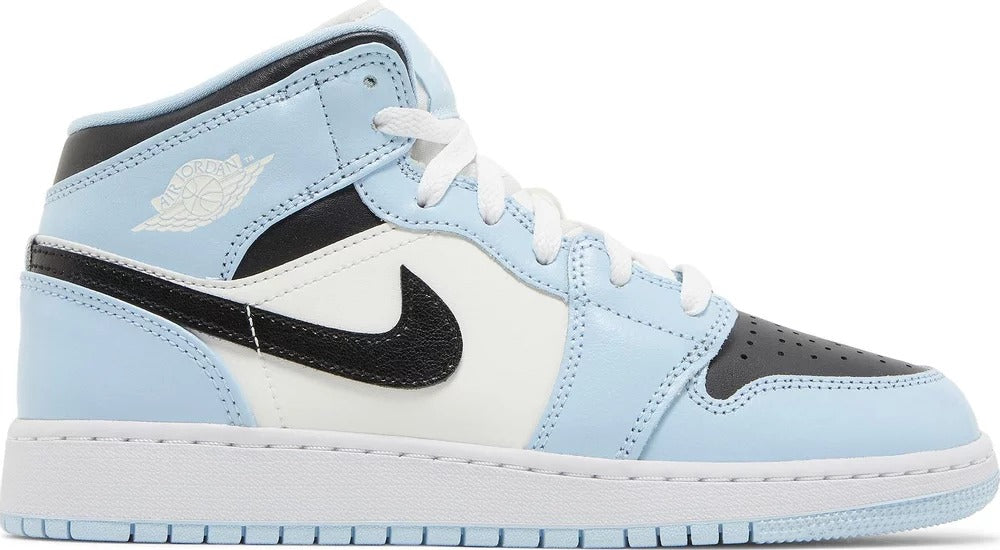 Air Jordan 1 Mid 'Ice Blue' GS
