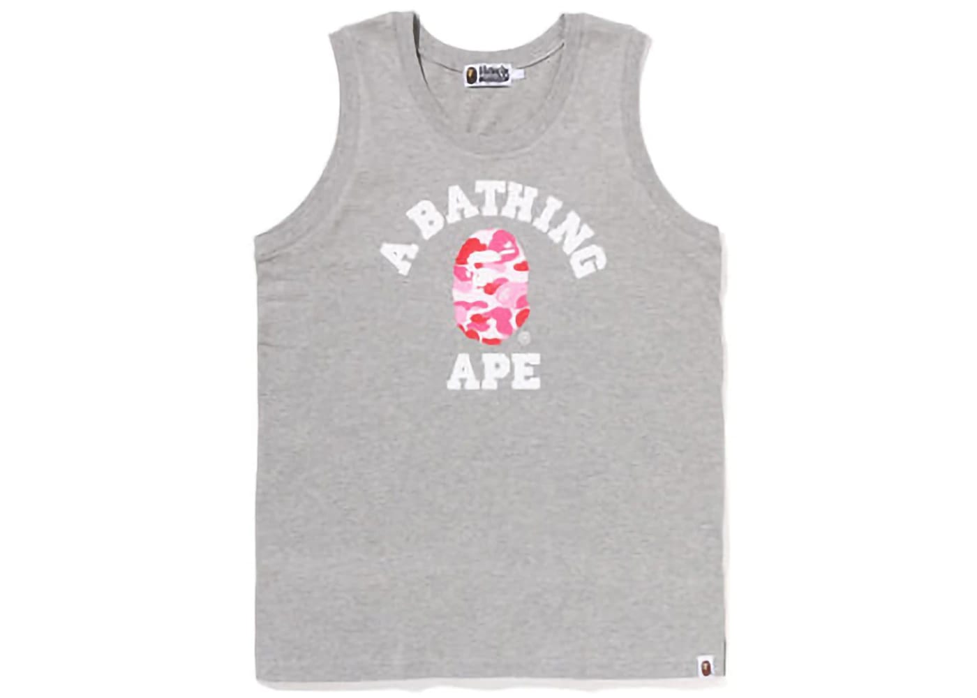 BAPE ABC Camo College Tank Top Black Green