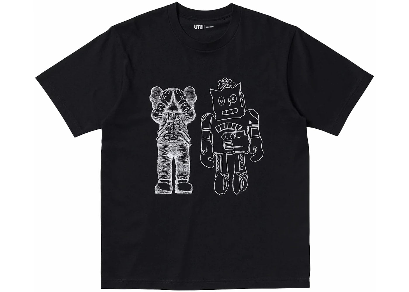 KAWS x Warhol UT Graphic 476351 T-shirt (Asia Sizing) Black