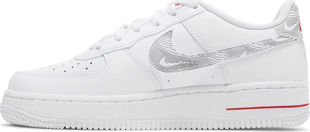Nike Air Force 1 'White University Red'