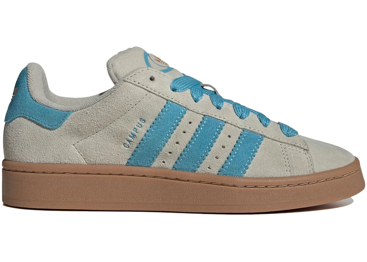 adidas Campus 00s Putty Grey Preloved Blue (Women's)