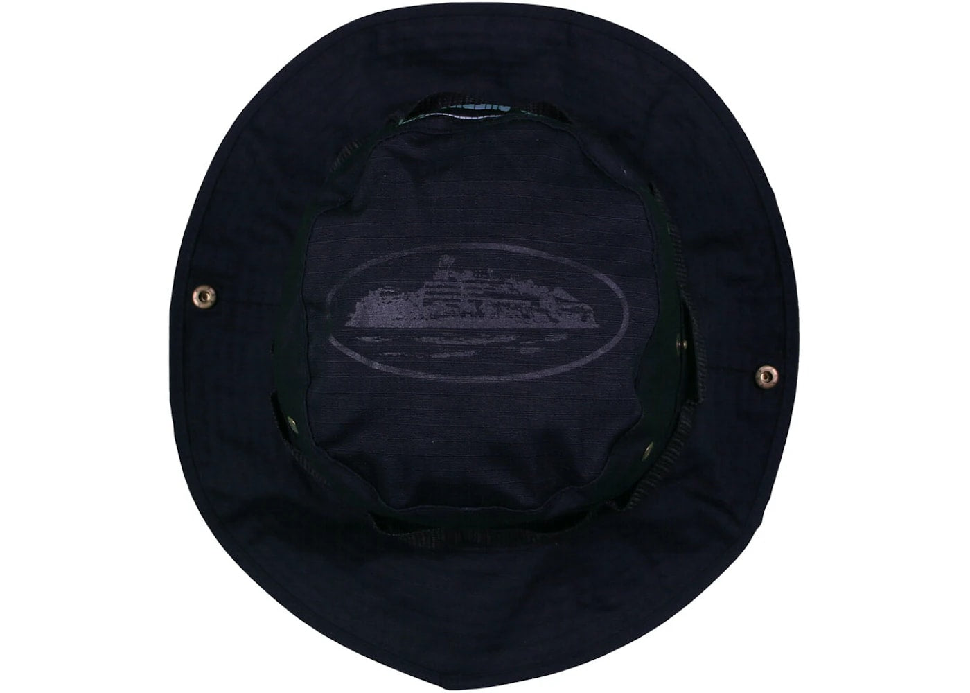 Corteiz Alcatraz Bucket Hat Triple Black